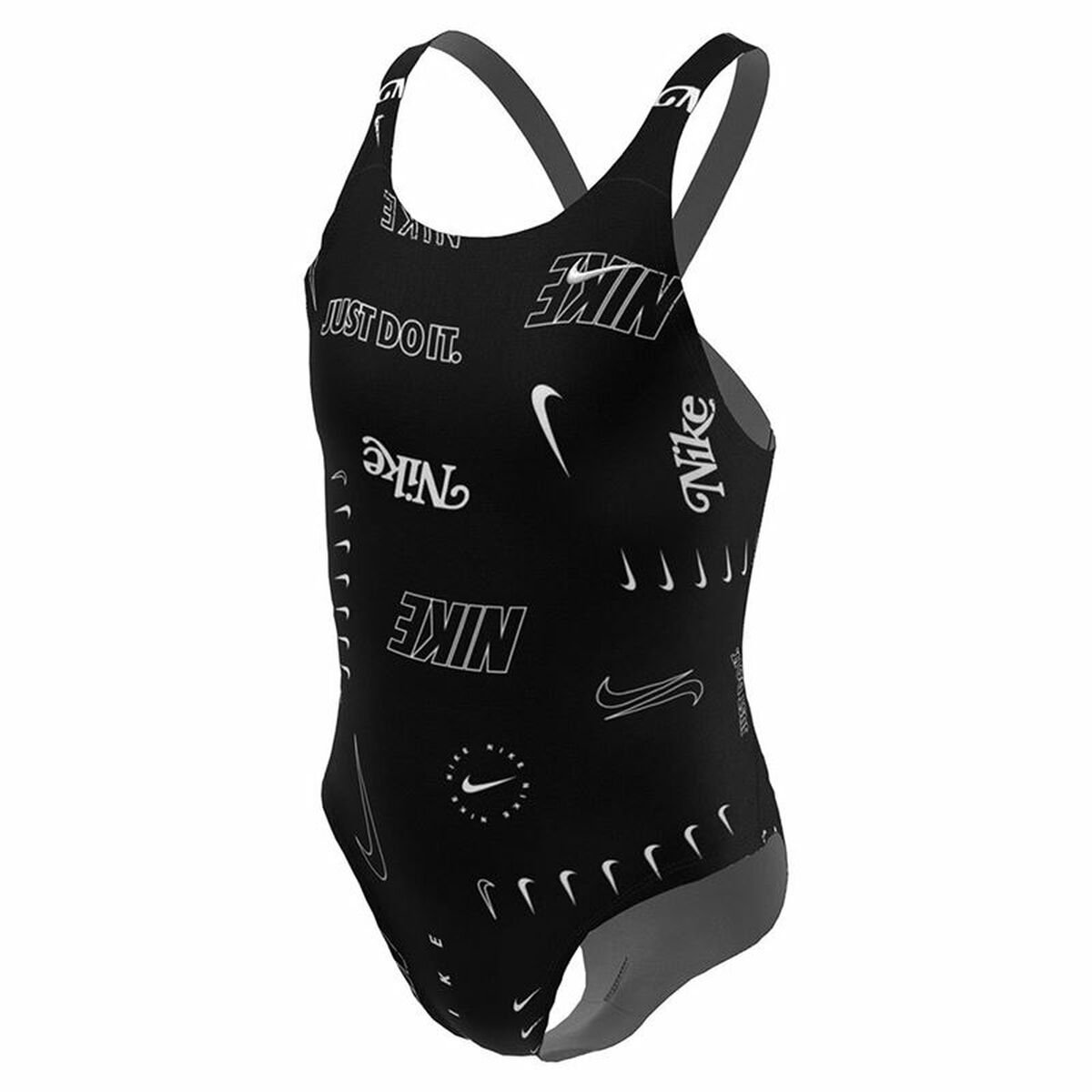 Costume da Bagno Bambina Nike Fastback  Nero Taglia:13-15 Anni
