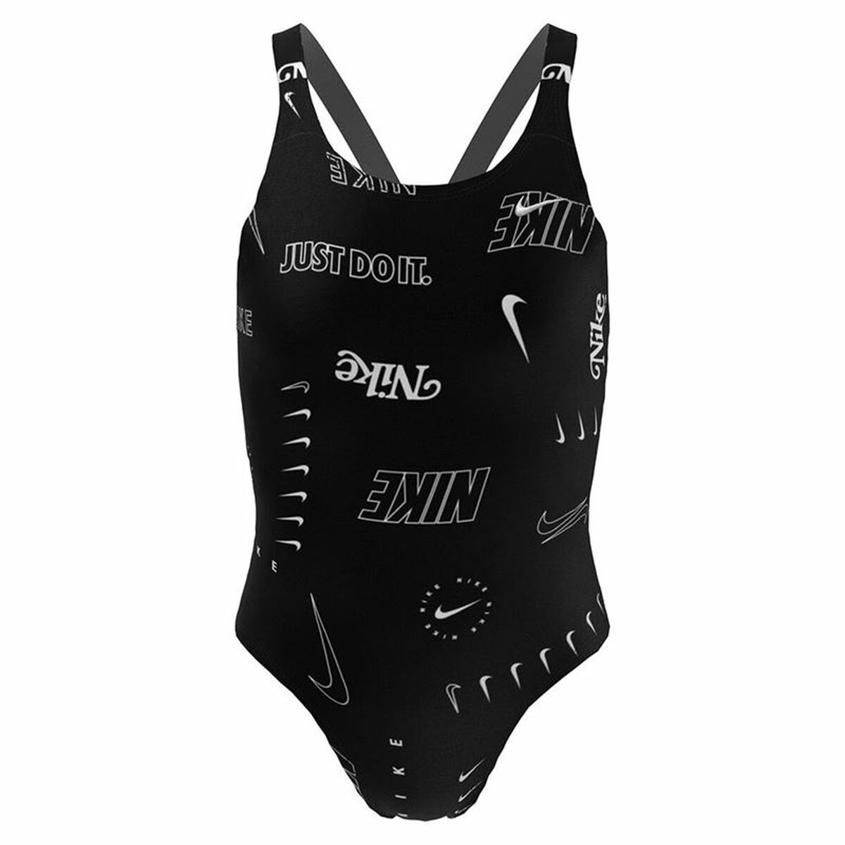 Costume da Bagno Bambina Nike Fastback Nero Taglia:13-15 Anni - Image 3