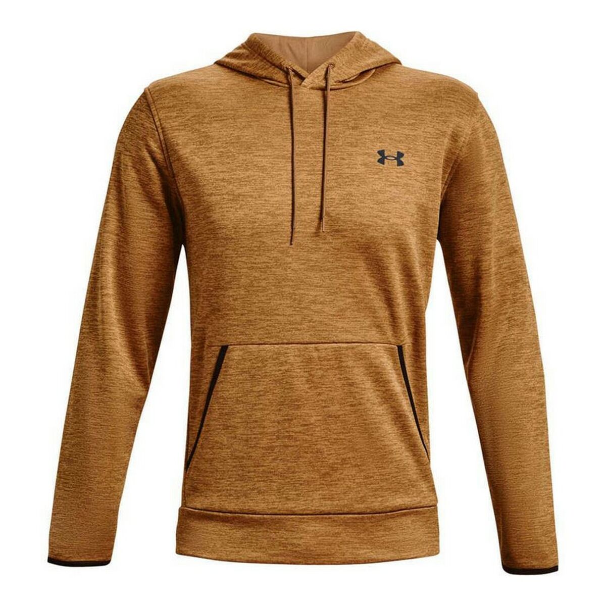 Felpa con Cappuccio Uomo Under Armour Fleece Twist Marrone Taglia:S
