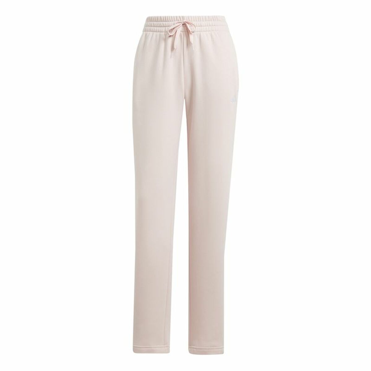 Pantalone Lungo Sportivo Adidas Essentials Small Logo Feel Cozy Open Rosa Donna Taglia:M