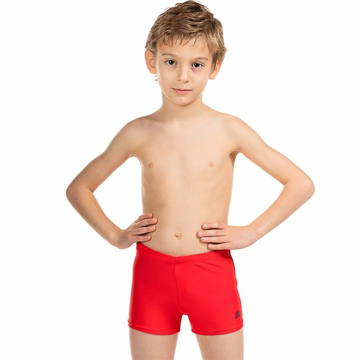 Costume da Bagno Bambino Aquarapid Costume Short Venere Arancio Taglia:6 anni