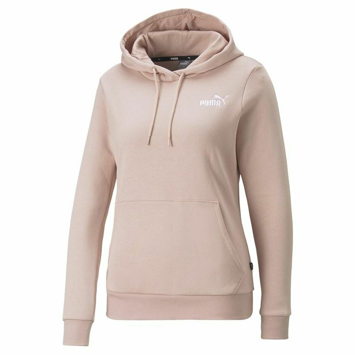 Felpa con Cappuccio Donna Puma Rosa chiaro Taglia:XS