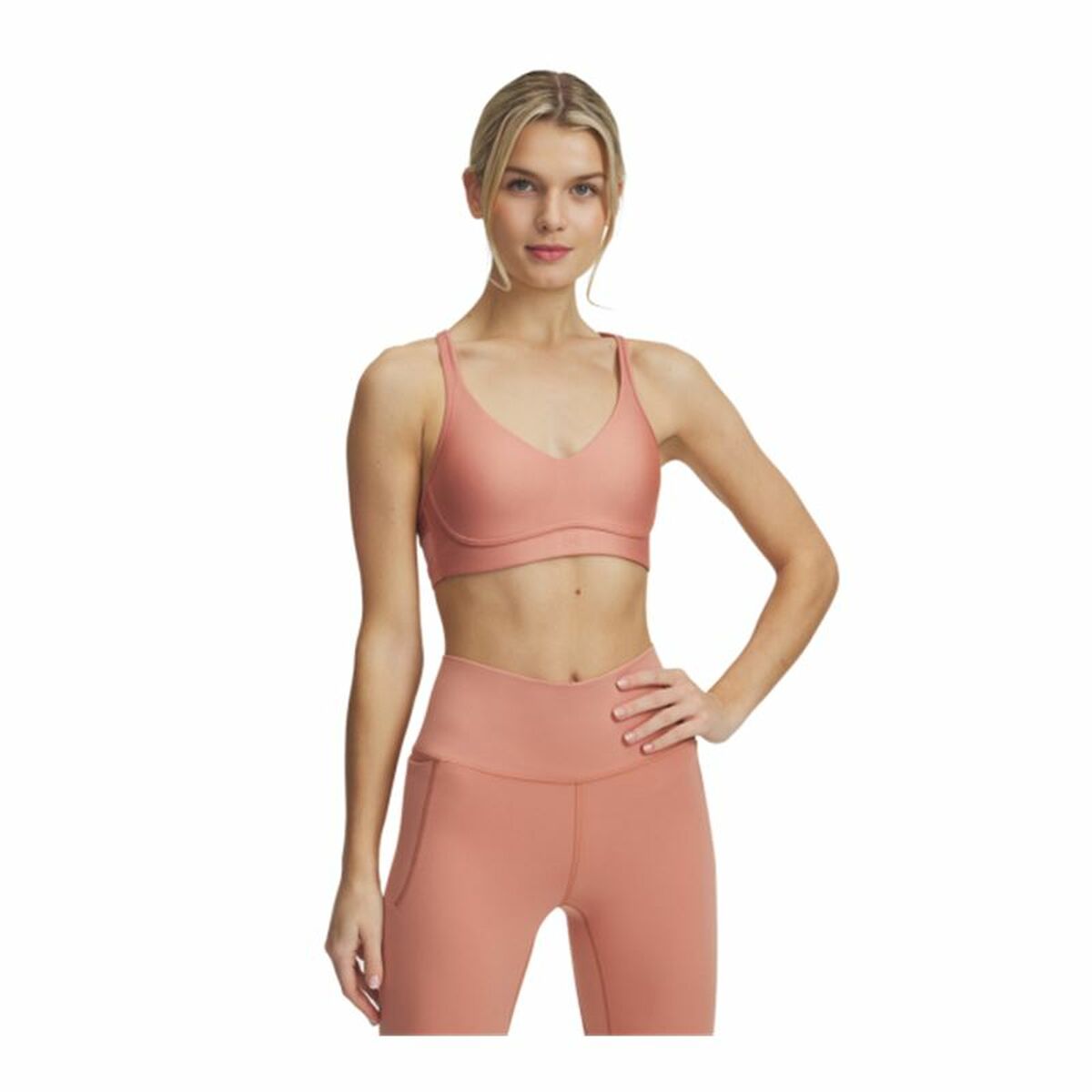 Reggiseno Sportivo Under Armour Rosa Taglia:S