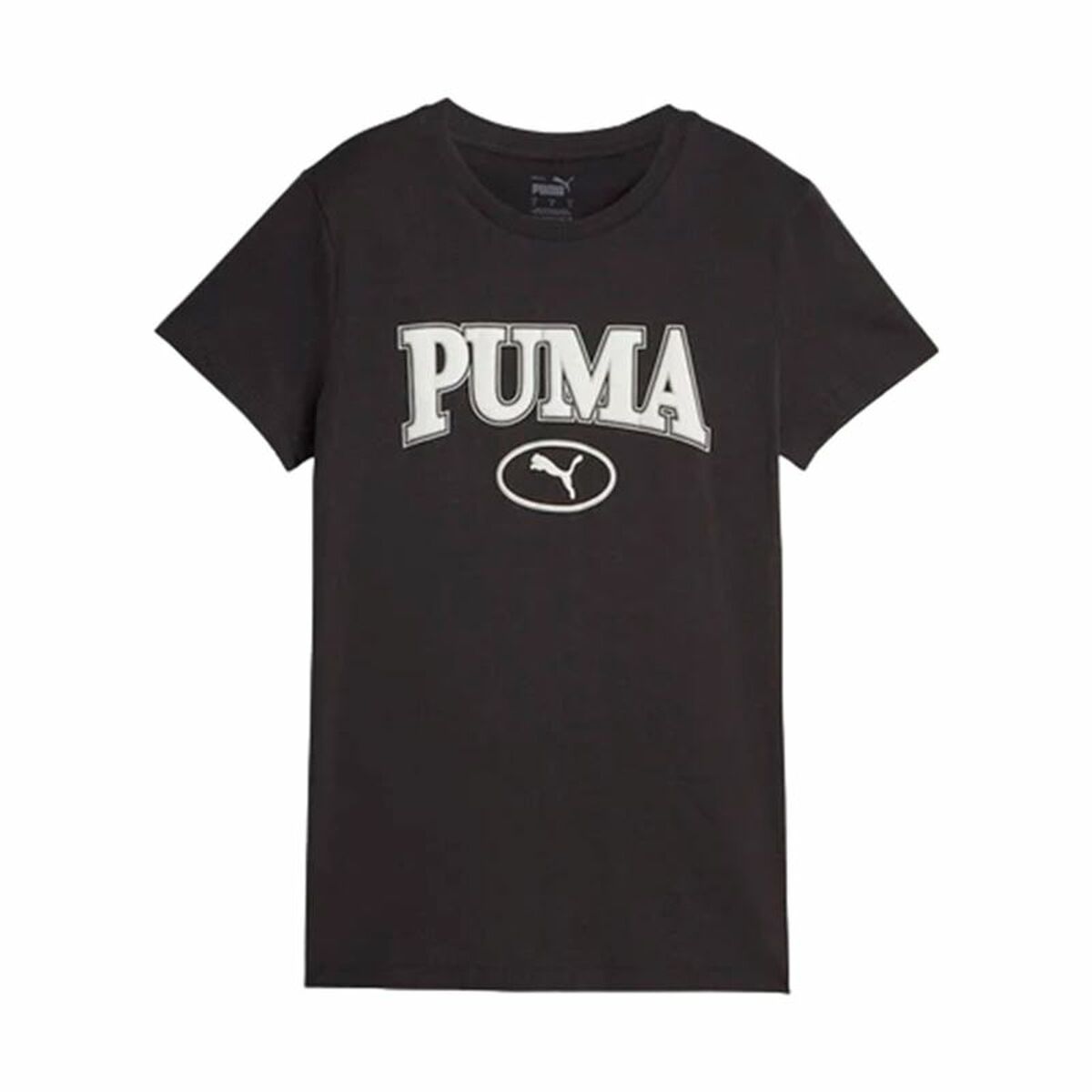 Maglia a Maniche Corte Donna Puma Squad Graphicc Nero Taglia:S