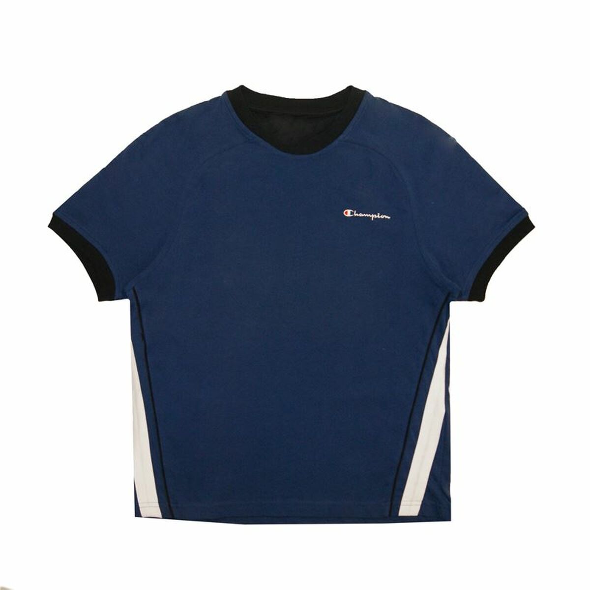 Maglia a Maniche Corte Uomo Champion Blu scuro Taglia:S