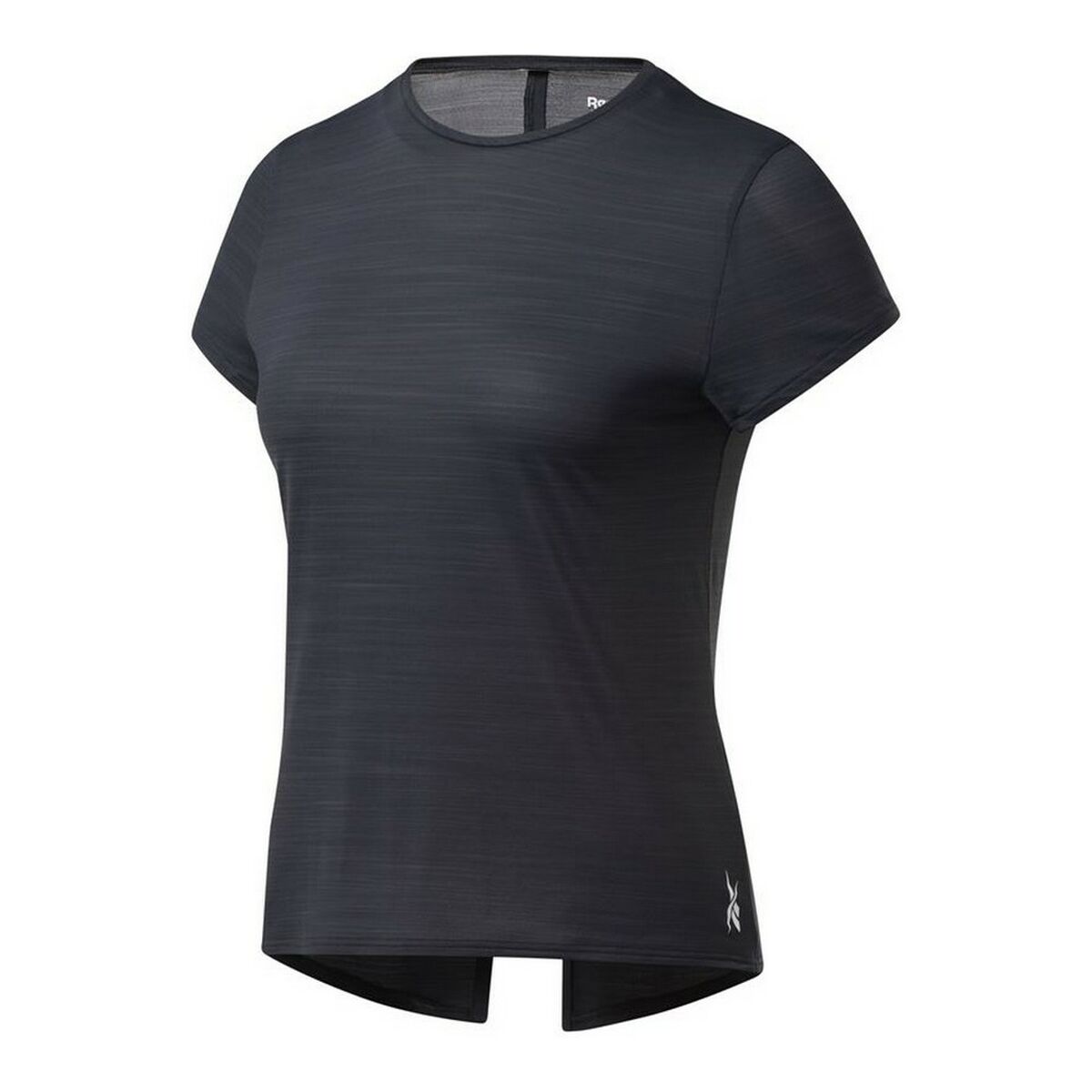 Maglia a Maniche Corte Donna Reebok Workout Ready Activchill Nero Taglia:S