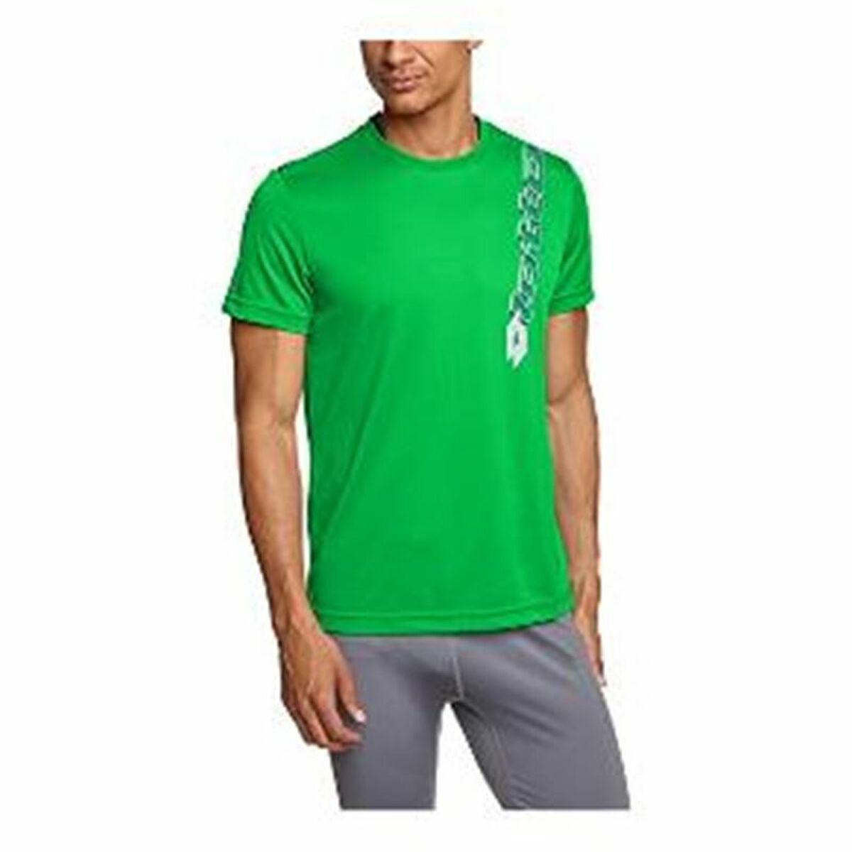Maglia a Maniche Corte Uomo Lotto  Xamu Fluo Verde Taglia:L