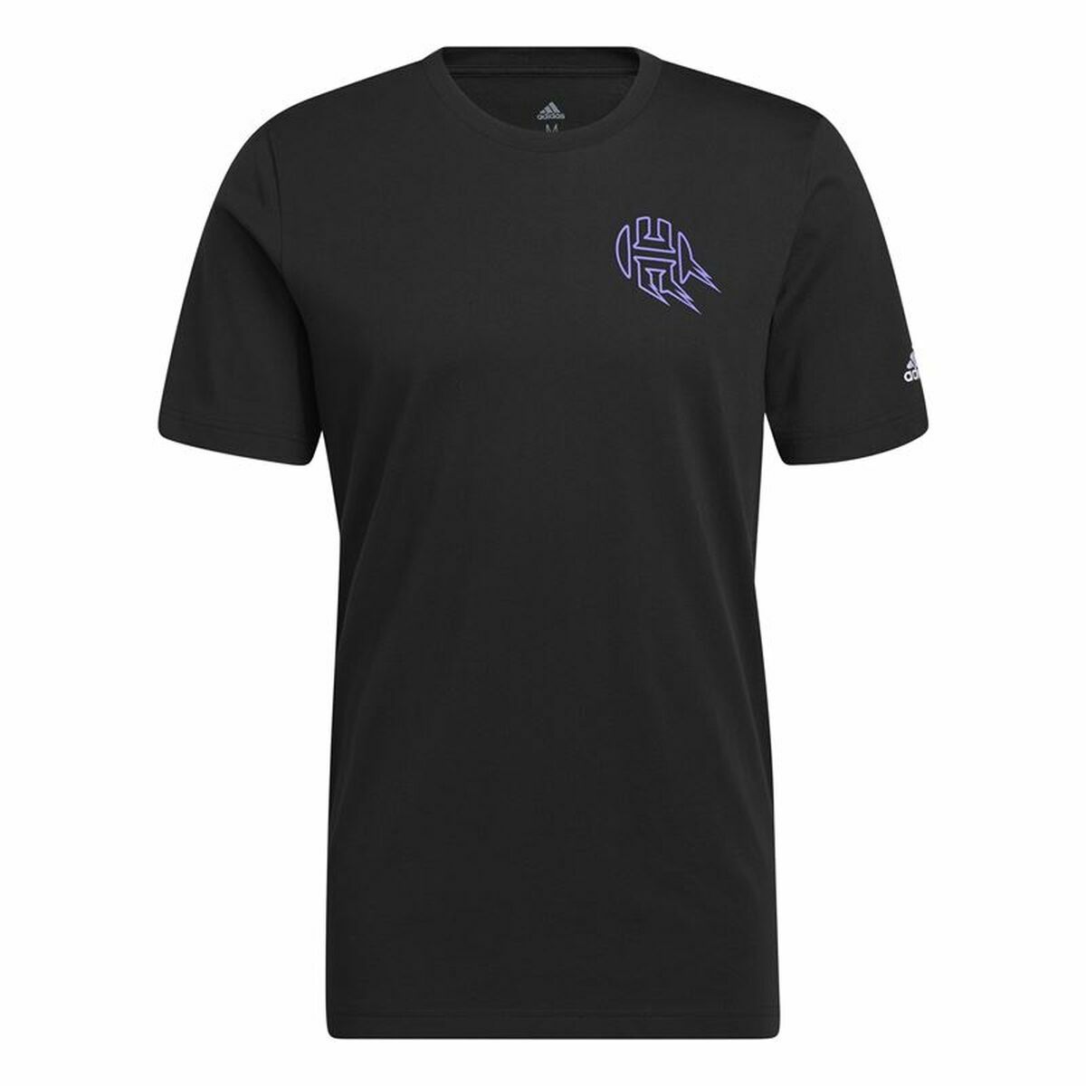 Maglia a Maniche Corte Uomo Adidas Avatar James Harden Graphic Nero Taglia:M