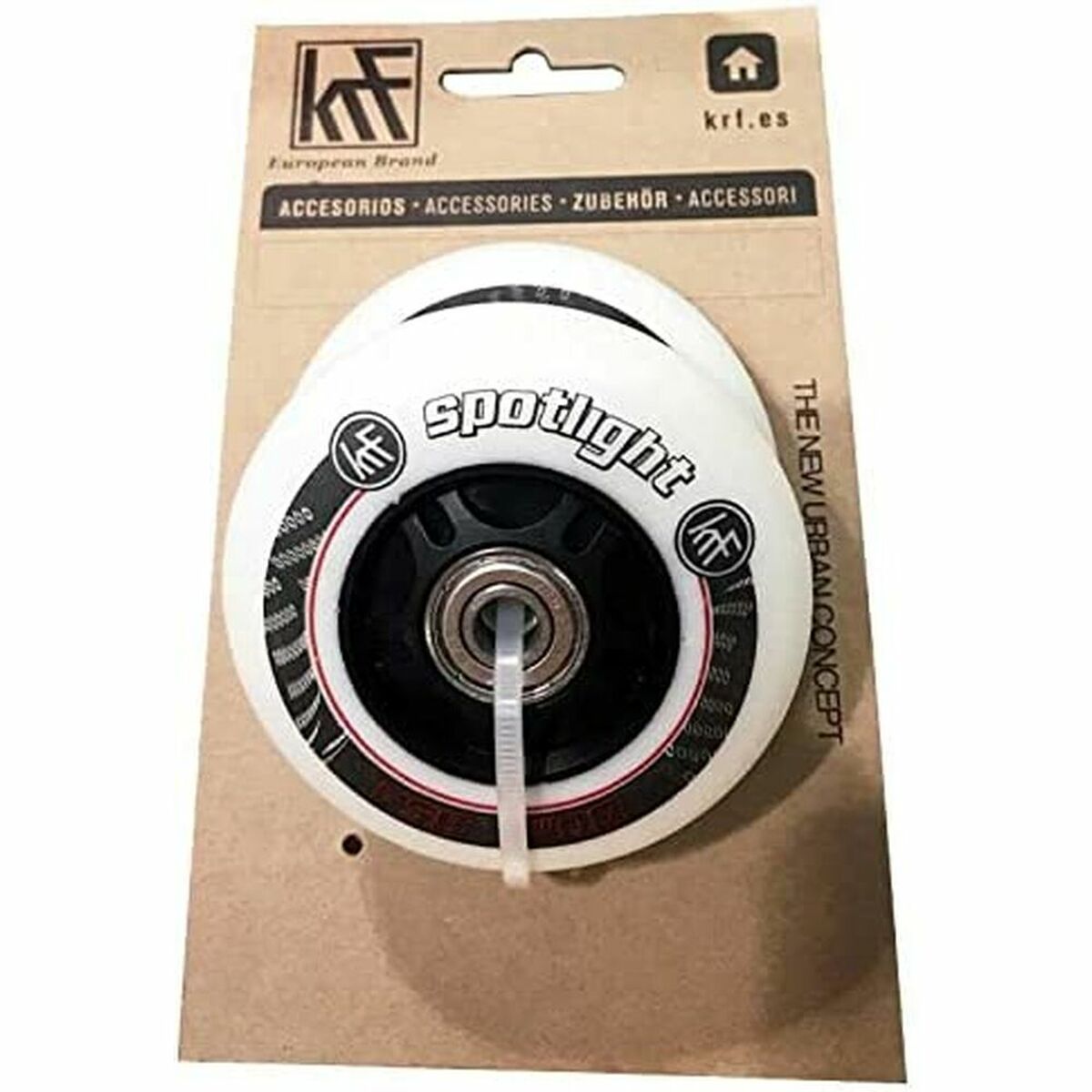 Ruote Spotlight LED KRF 64 MM Rosa - Image 3
