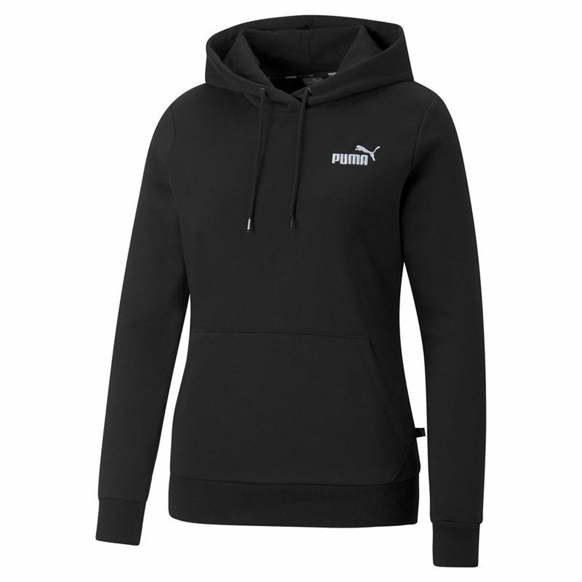 Felpa con Cappuccio Donna Puma Nero Taglia:XS