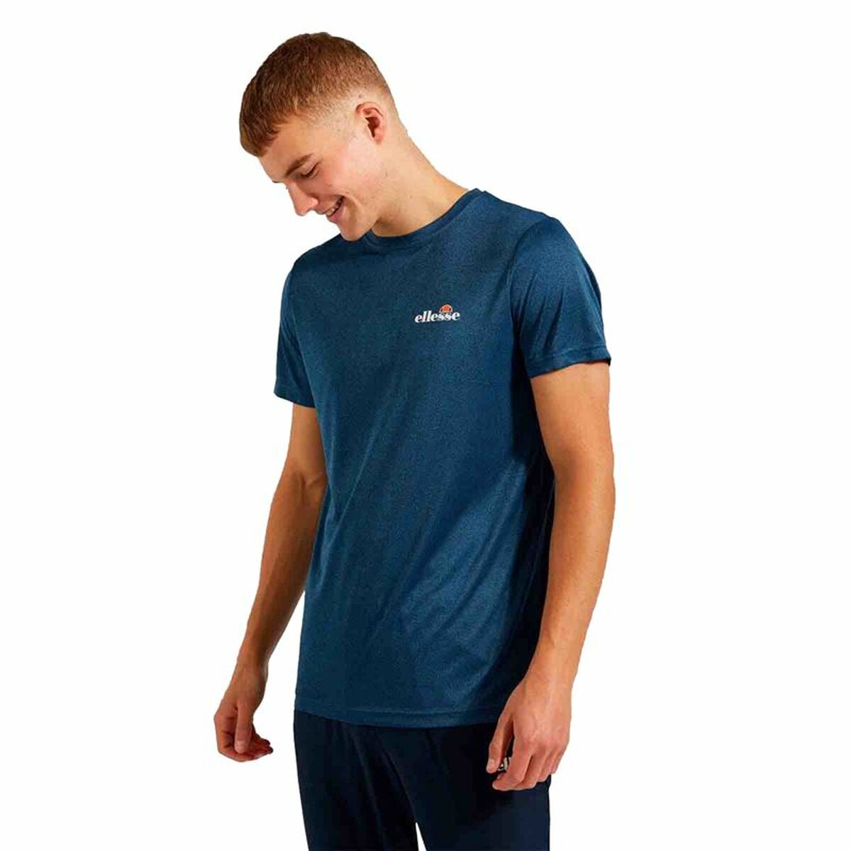Maglia Sportiva a Maniche Corte Ellesse Malbe  Azzurro Taglia:S