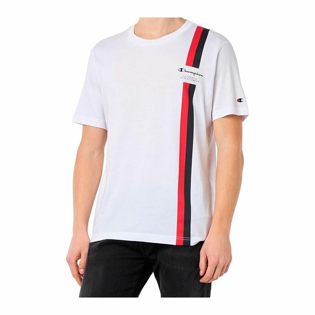 Maglia a Maniche Corte Uomo Champion Crewneck Taglia:M