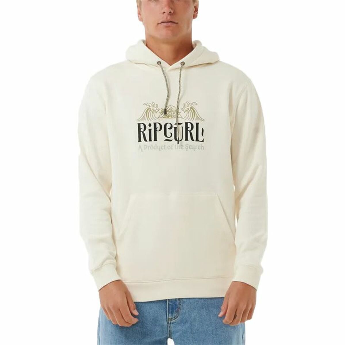 Felpa con Cappuccio Uomo Rip Curl Down The Line Taglia:M