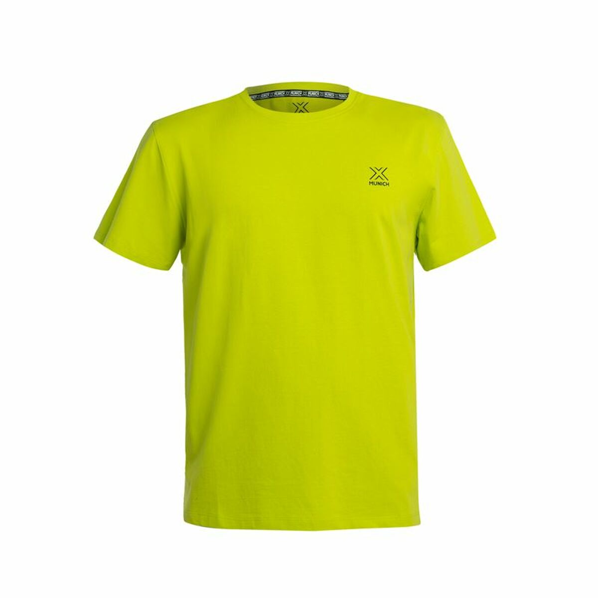 Maglia Sportiva a Maniche Corte Munich Giallo Taglia:L