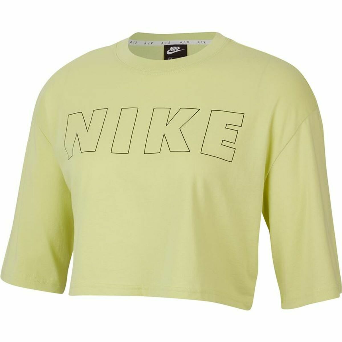 Top Sportivo Donna Nike Air Verde Chiaro Taglia:XS