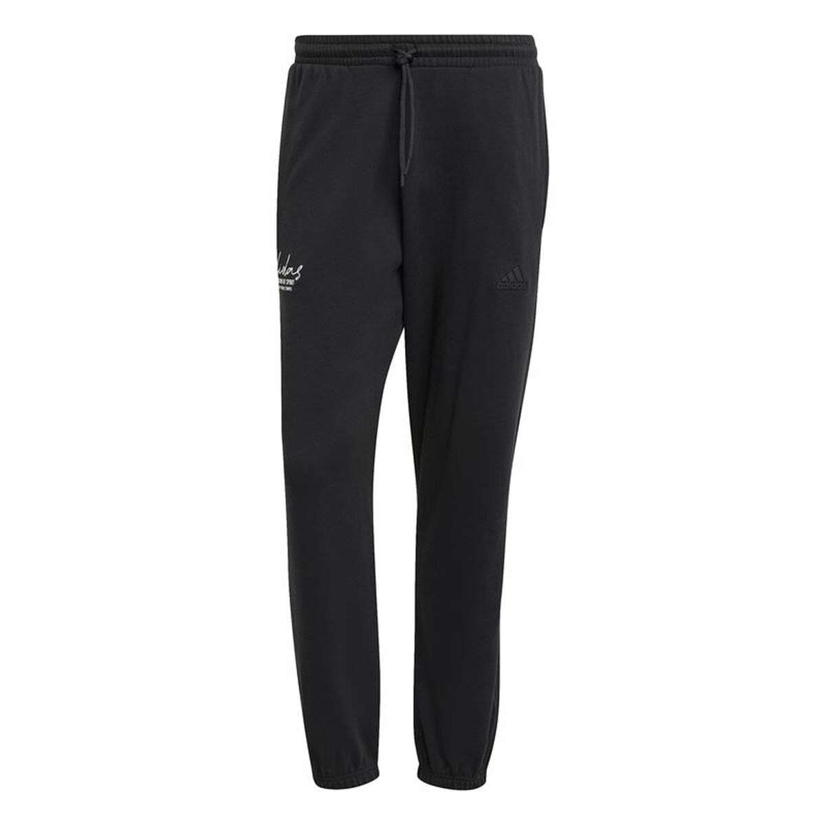 Pantalone Lungo Sportivo Adidas Brand Love French Terry Nero Uomo Taglia:L