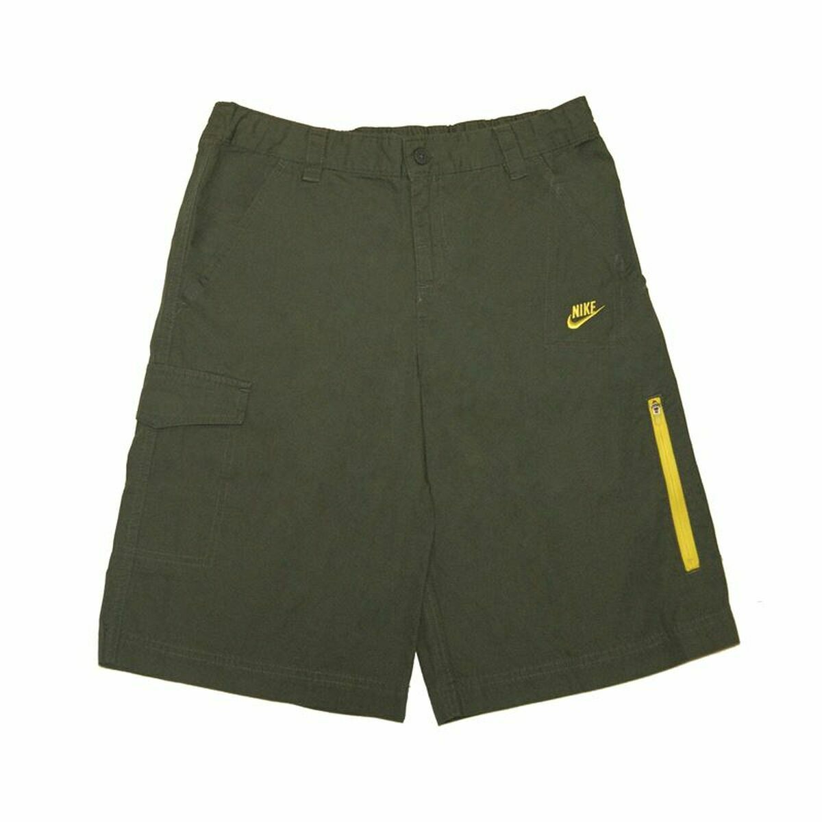Pantaloncini Sportivi per Bambini Nike JD Street Cargo Oliva Taglia:Taglia - 8-10 Anni