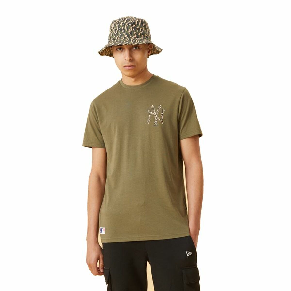 Maglia Sportiva a Maniche Corte  New York Yankees New Era 12893123 Taglia:XL