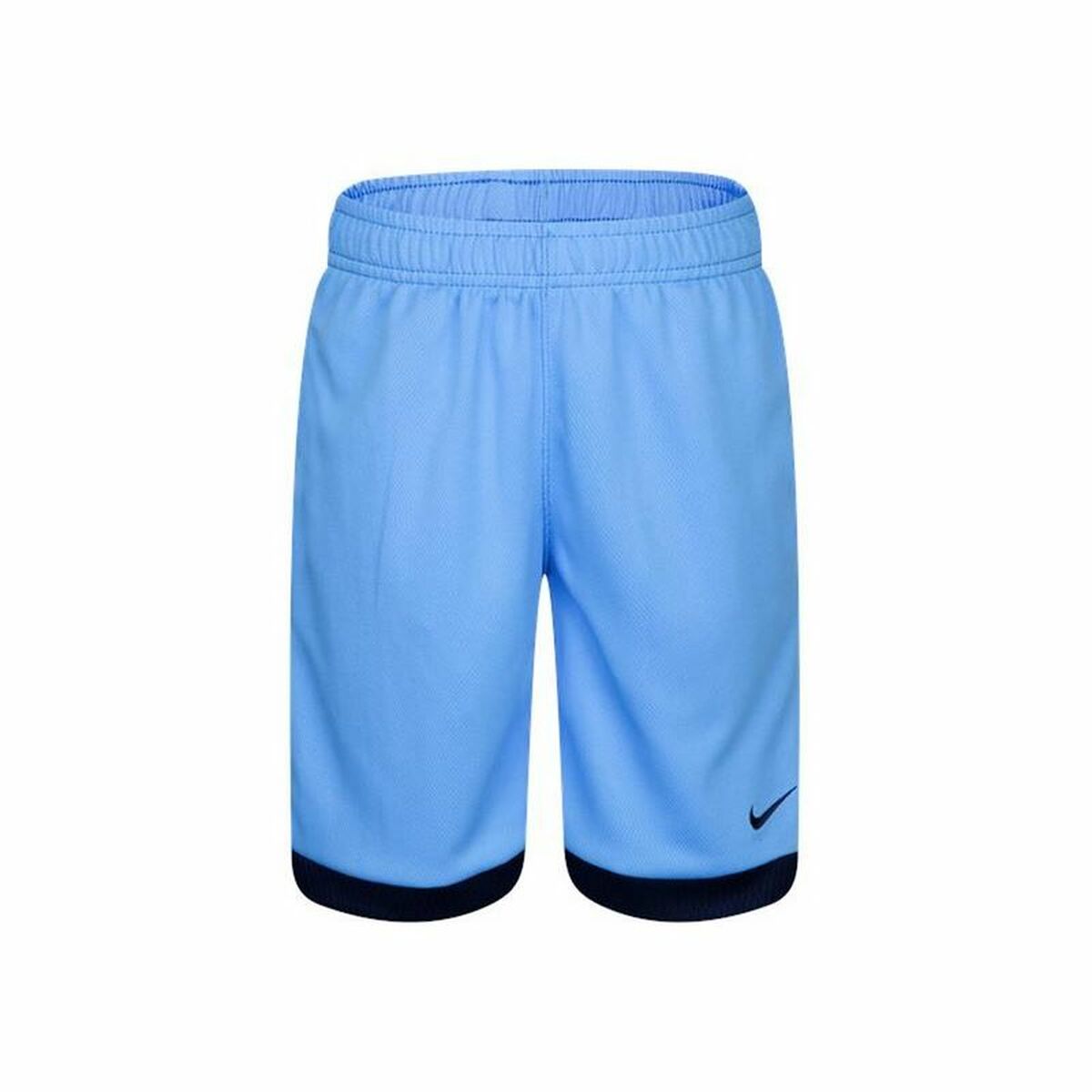 Pantaloncini Sportivi per Bambini Nike Dry Fit Trophy Azzurro Nero Taglia:7 anni