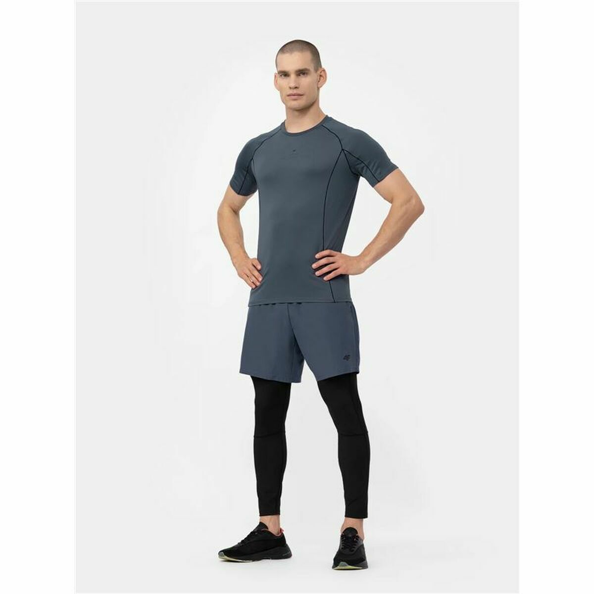 Leggings Sportivi da Uomo 4F Functional SKMF010 Taglia:S - Image 5