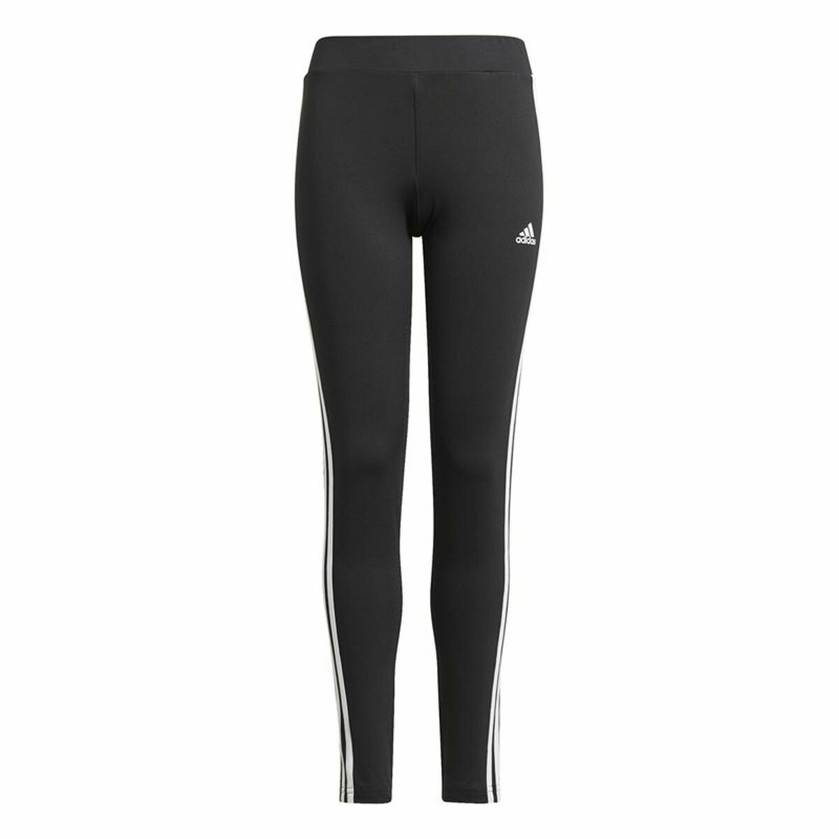 Leggings Sportivi per Bambini Adidas Design 2 Move 3 Stripes Nero Taglia:14-15 Anni