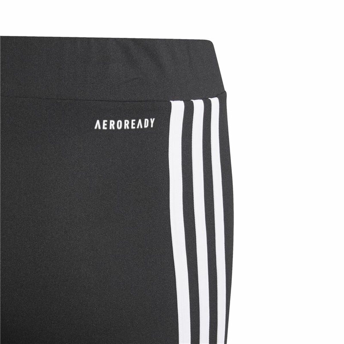 Leggings Sportivi per Bambini Adidas Design 2 Move 3 Stripes Nero Taglia:14-15 Anni - Image 3
