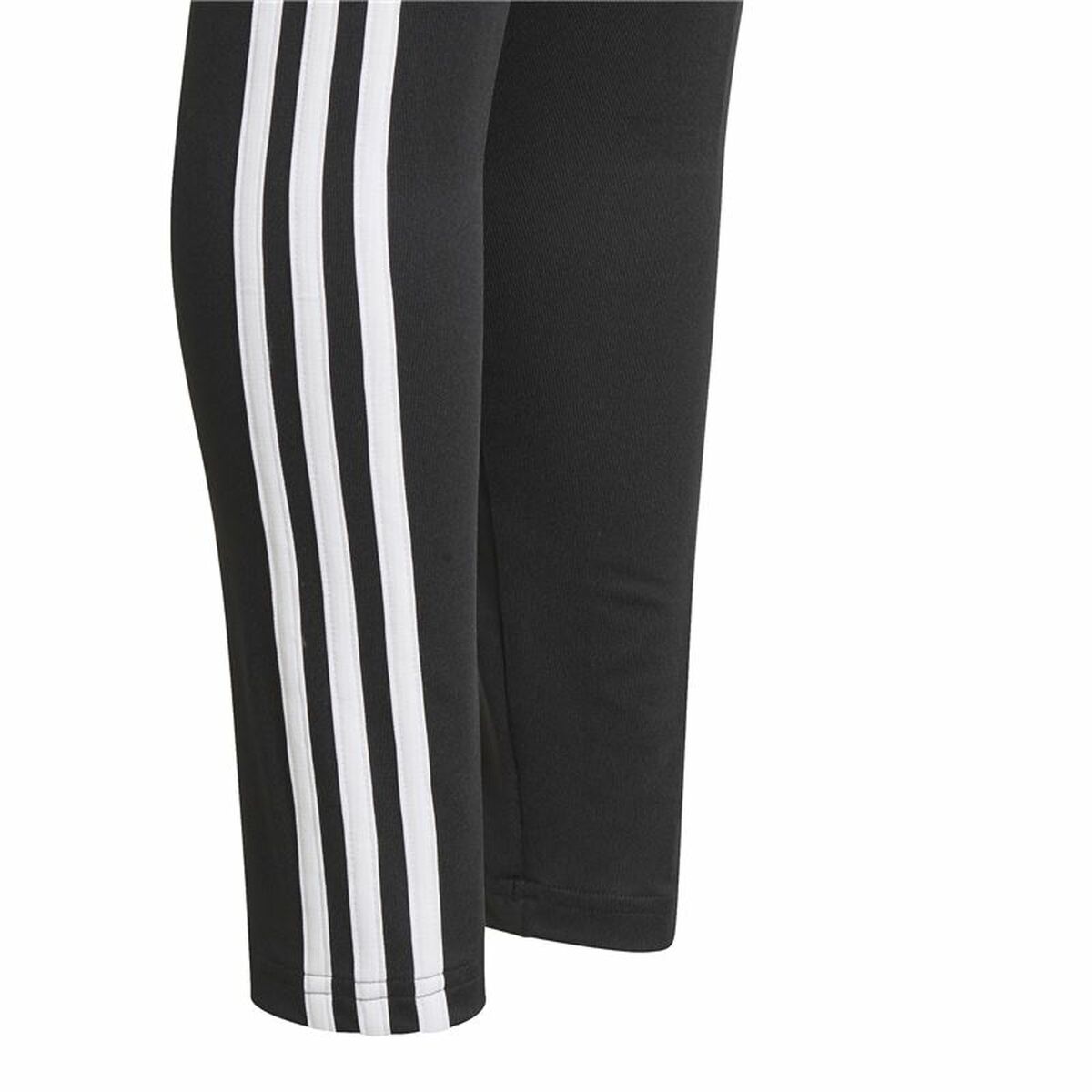 Leggings Sportivi per Bambini Adidas Design 2 Move 3 Stripes Nero Taglia:14-15 Anni - Image 4