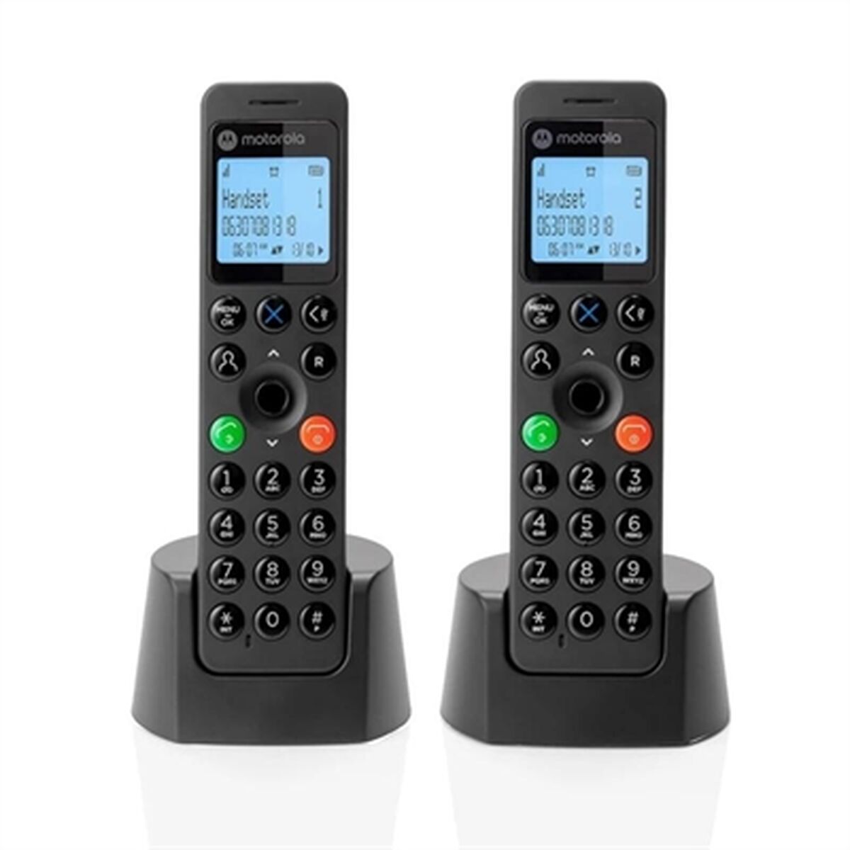 Telefono Senza Fili Motorola DOT202 Nero
