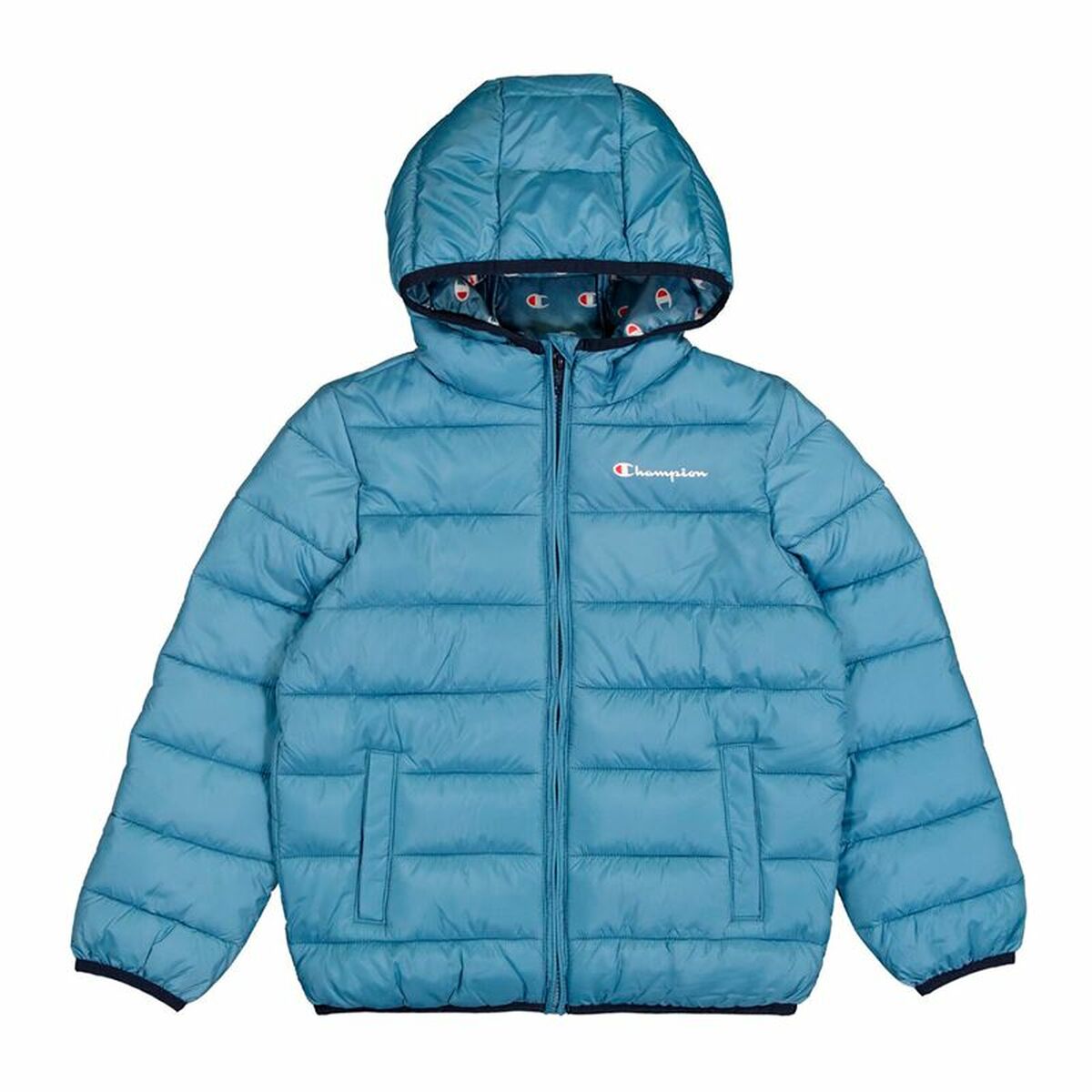 Giacca Sportiva da Uomo Champion Hooded Azzurro Taglia:XL