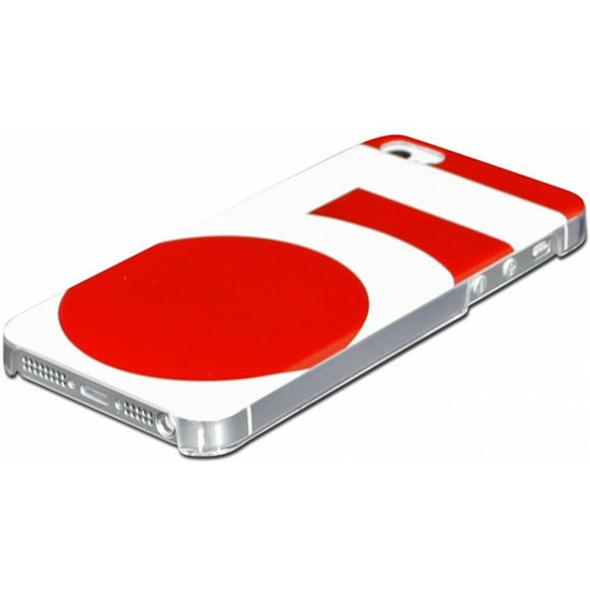 Custodia per Cellulare Wazzabee WBSB-5S-RD Bianco iPhone 5/5S