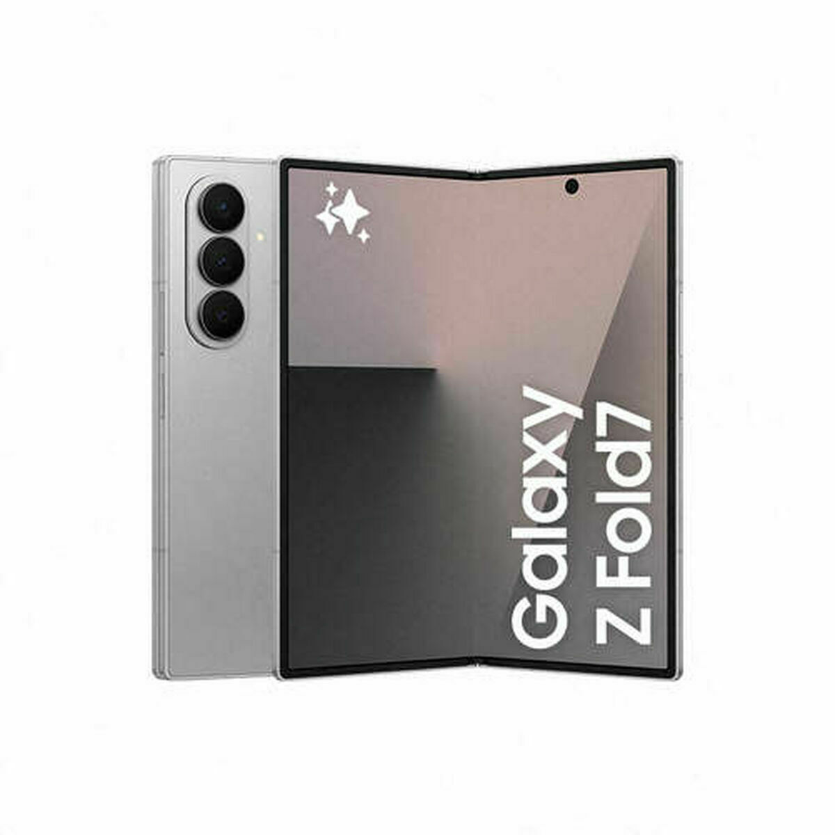 Smartphone Samsung SM-F966B 8" 6,5" Octa Core 12 GB RAM 512 GB Argentato