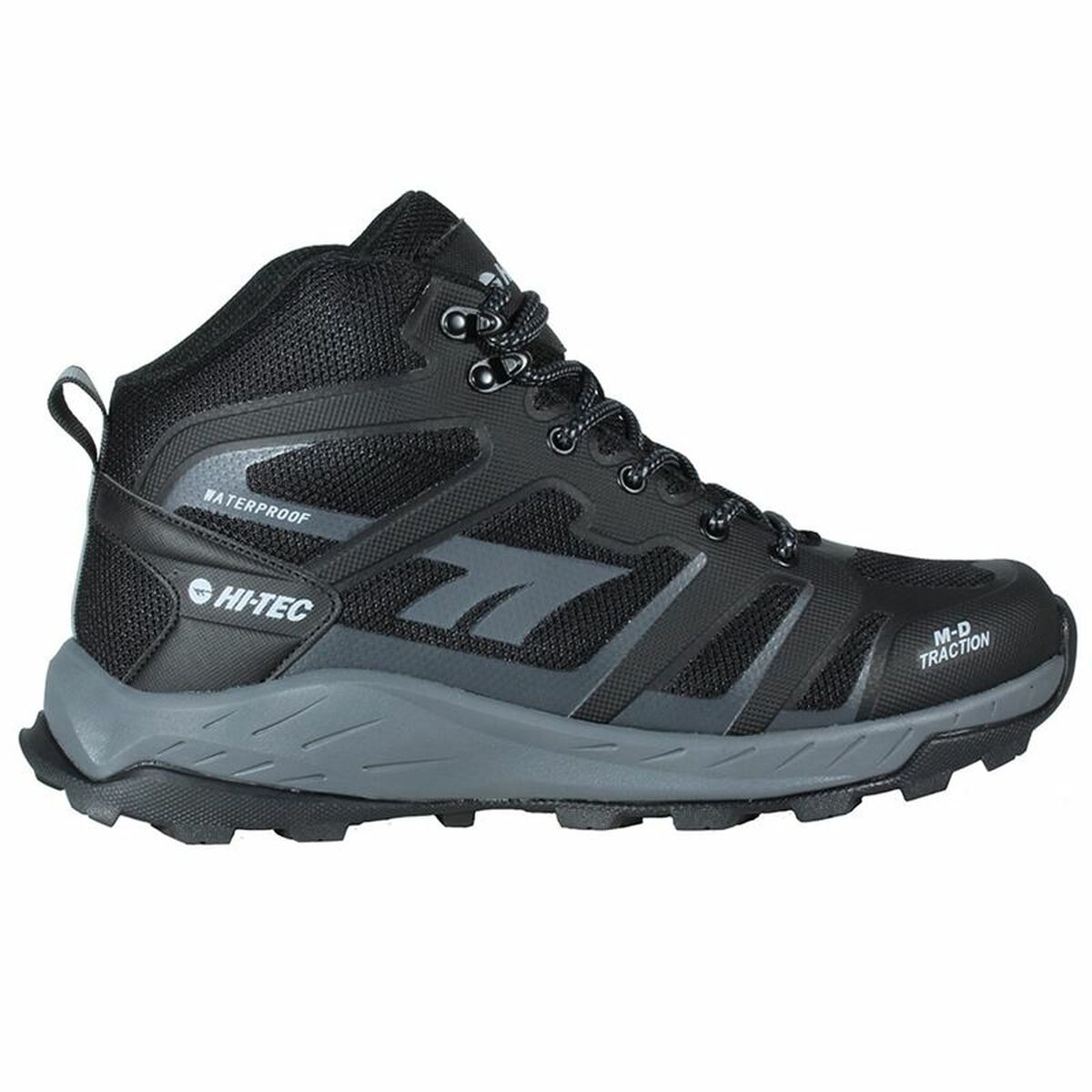 Stivali da Montagna Hi-Tec Toubkal Mid Waterproof Nero Taglia Calzatura:44