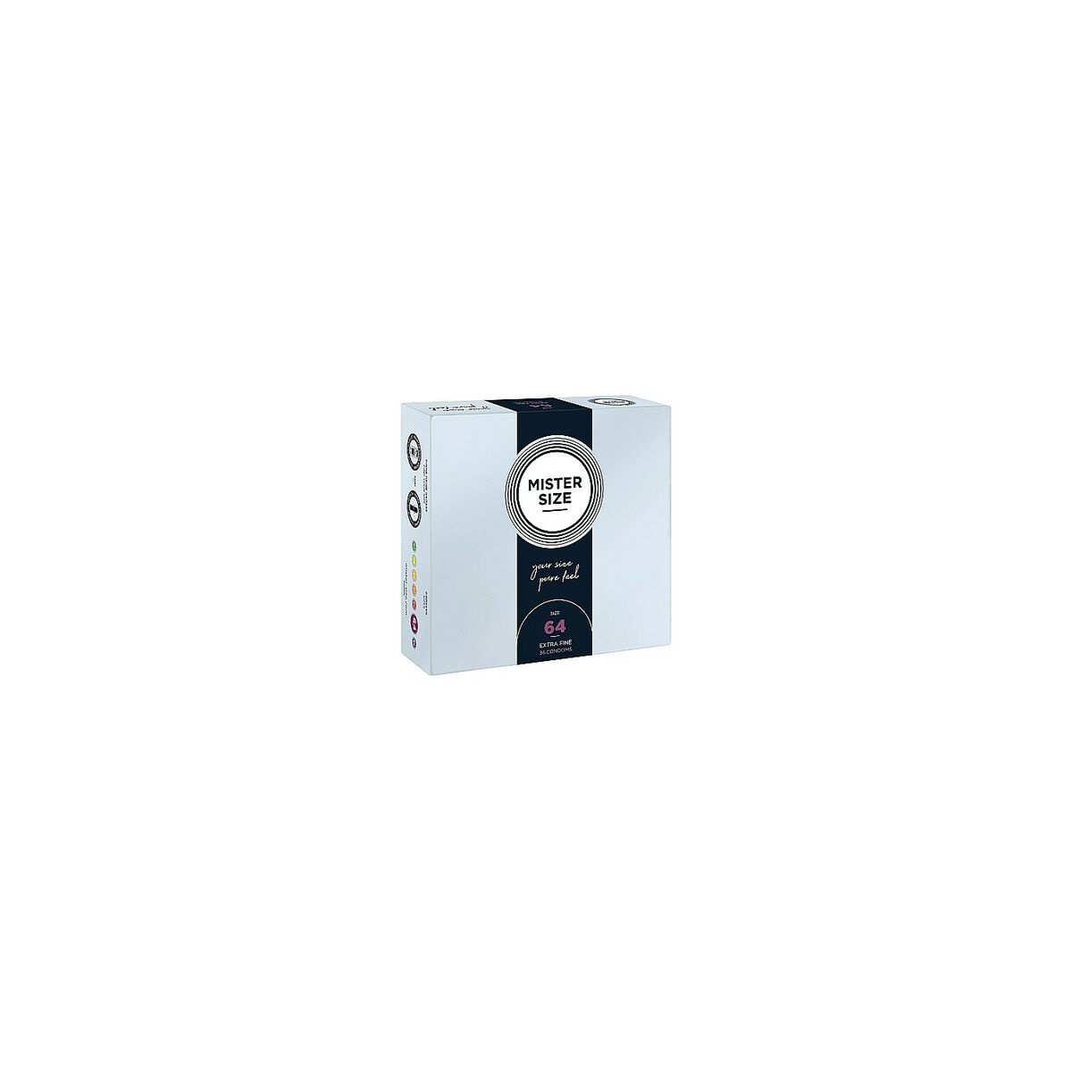 Preservativi Mister Size Pure Fell Extra Fine Ø 6,4 cm