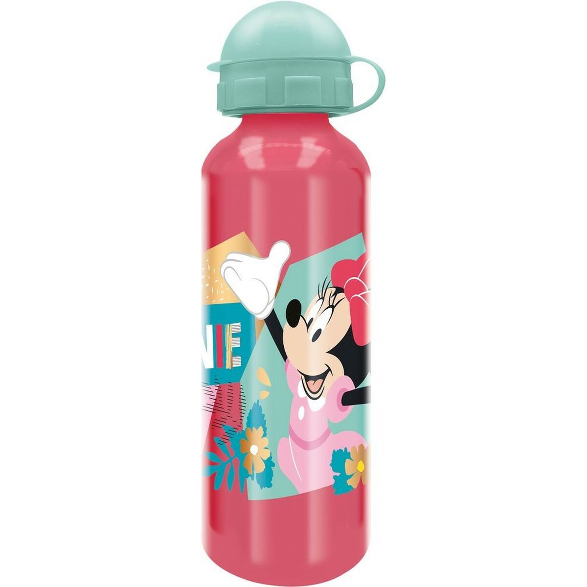 Bottiglia d'acqua Minnie Mouse CZ11263 530 ml Rosso Alluminio