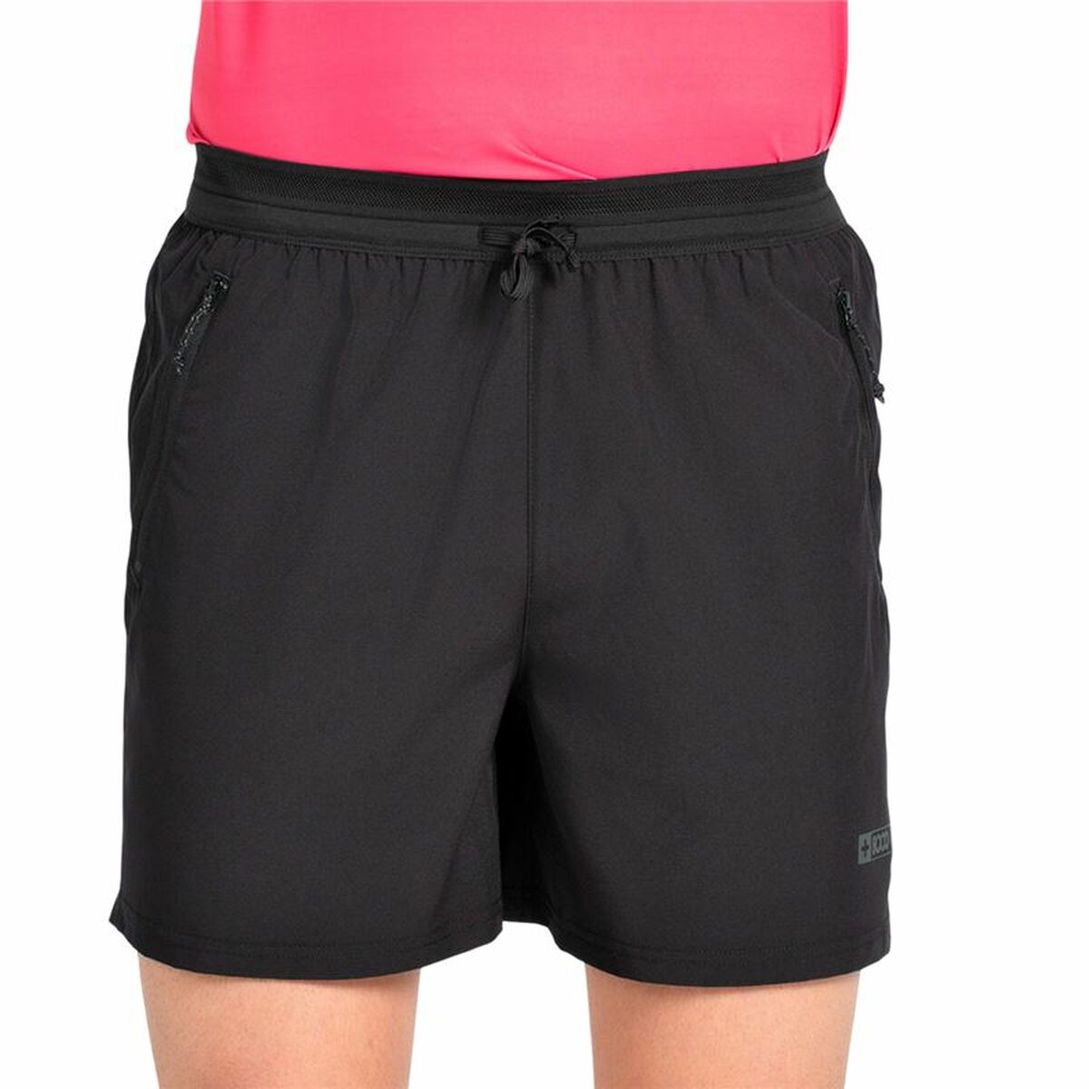 Pantaloncino Sportivo +8000 Dicty Nero Montagna Taglia:L