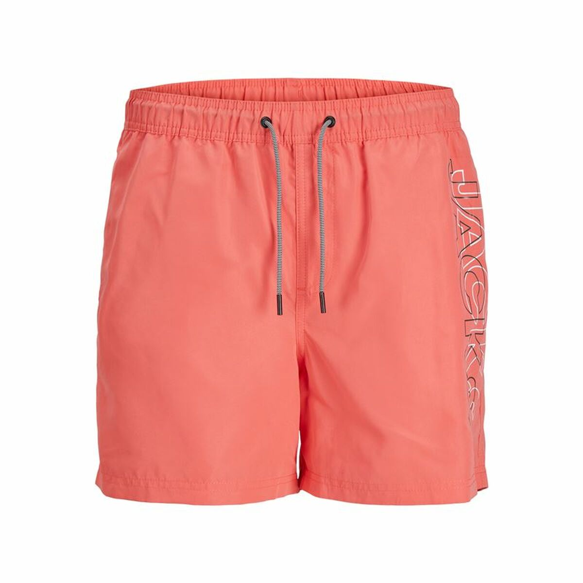 Costume da Bagno Uomo Jack & Jones Double Logo Corallo Taglia:110-116 cm