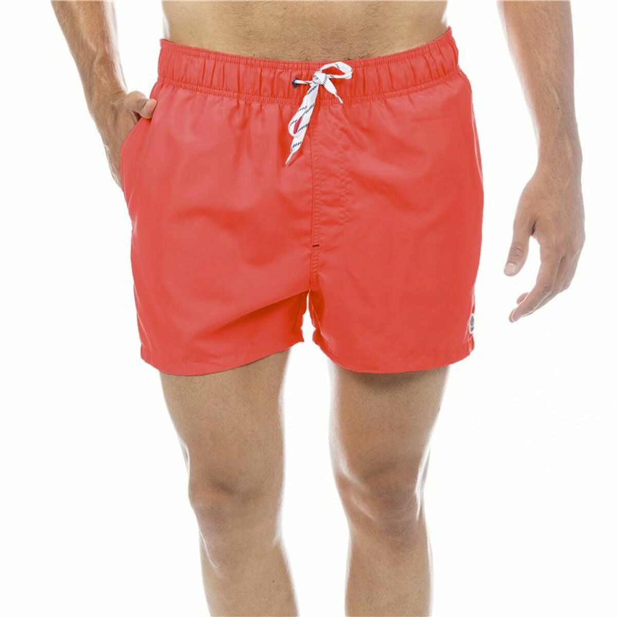 Costume da Bagno Uomo Alphaventure Nynte Rosso Taglia:L