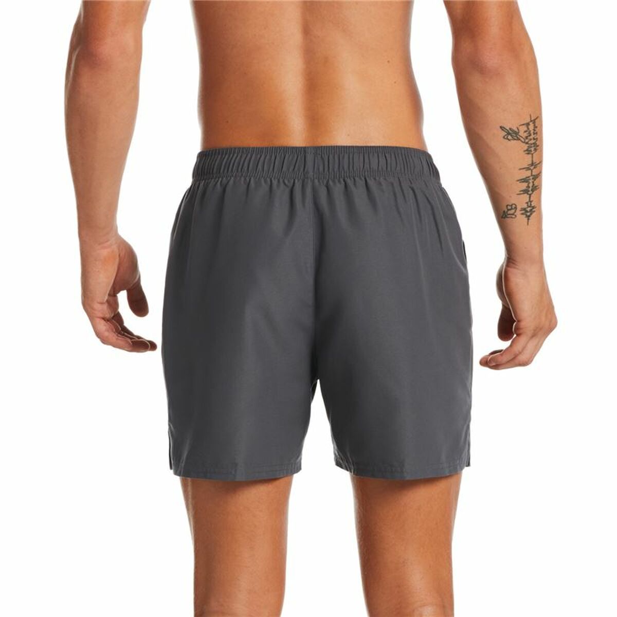 Costume da Bagno Uomo Nike 5" Volley Short Grigio Taglia:XL - Image 5