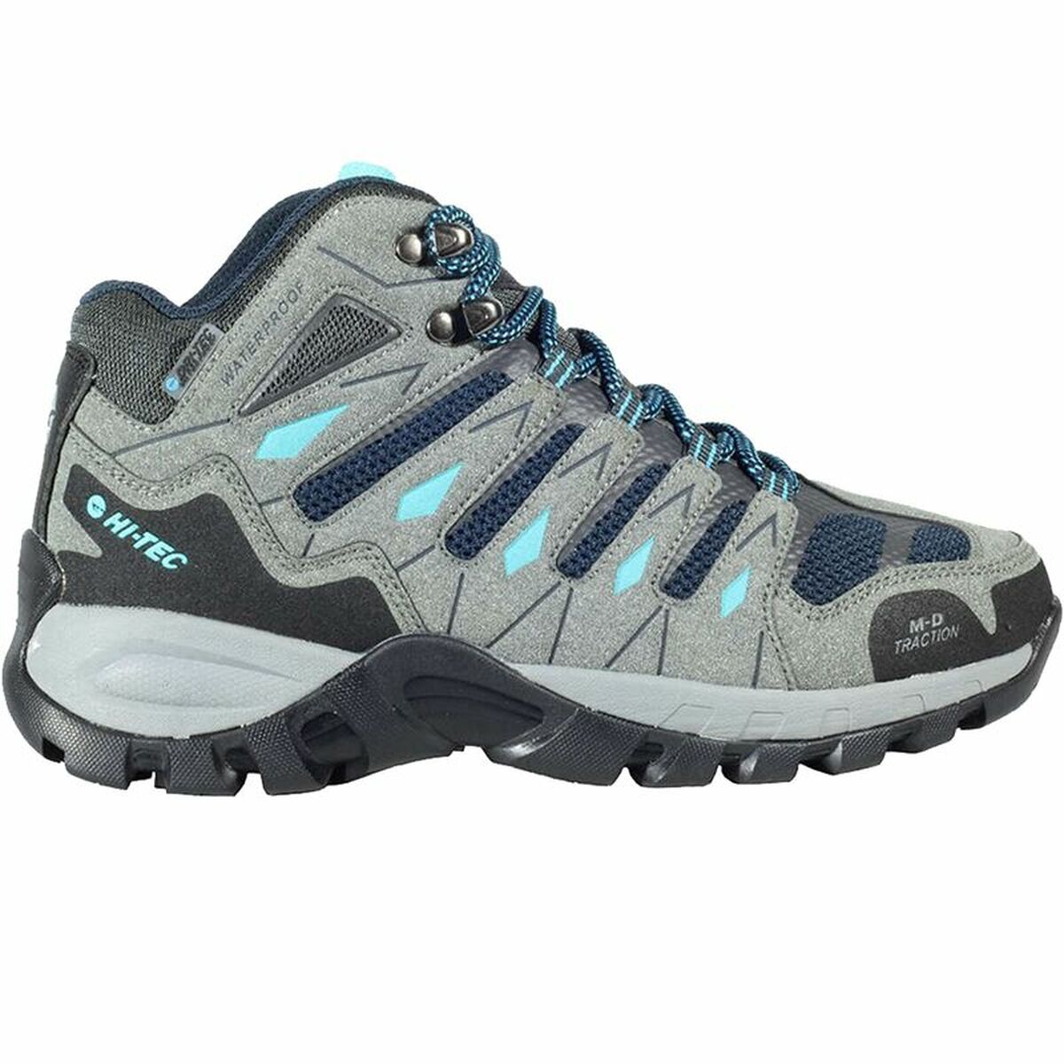 Stivali da Montagna Hi-Tec Corzo Mid Waterproof Cool Grigio scuro Taglia Calzatura:40