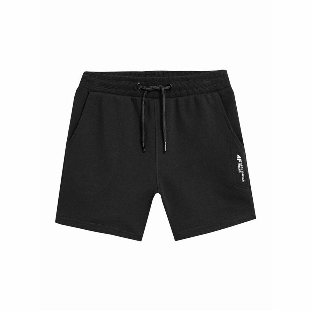 Pantaloncini Sportivi per Bambini 4F M049  Nero Taglia:10-11 Anni