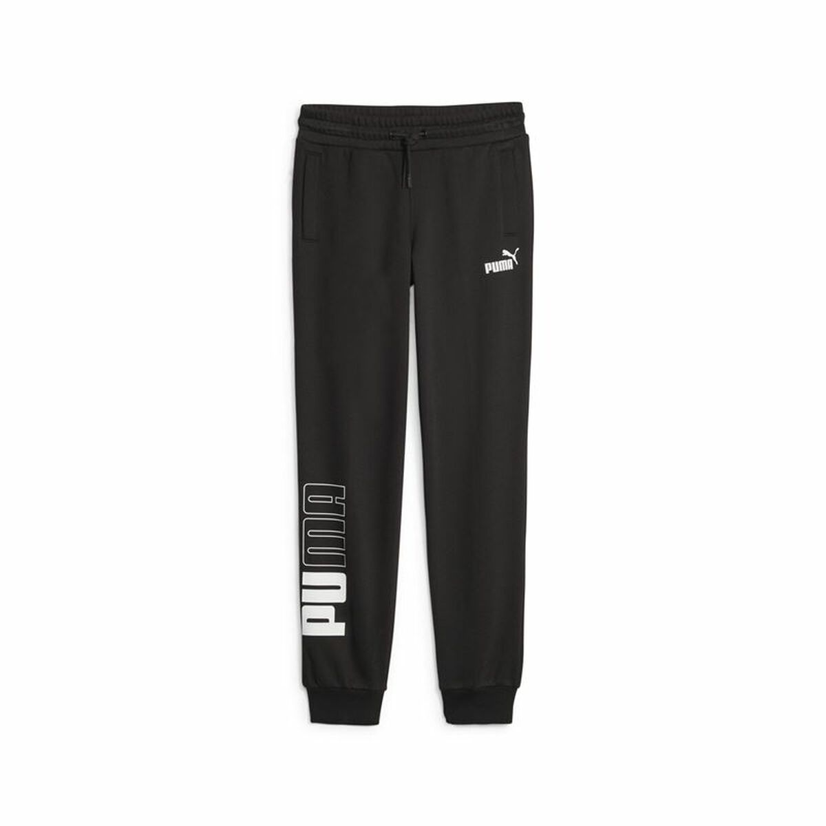 Pantalone di Tuta per Bambini Puma Power Colorblock Nero Taglia:15-16 Anni