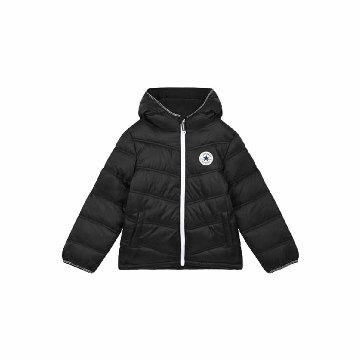 Giacca per bambini Converse Mdwt Nero Taglia:Taglia - 6-7 Anni