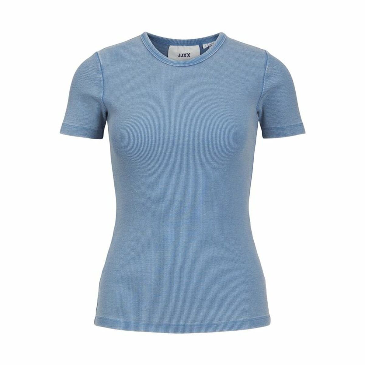 Maglia a Maniche Corte Donna Jack & Jones Jxfrankie Wash Ss Azzurro Taglia:L