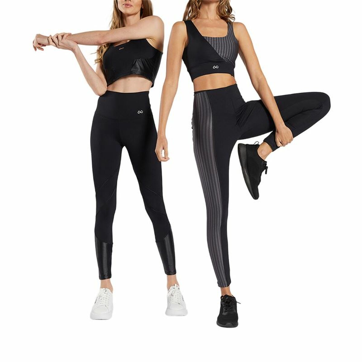 Leggings Sportivo da Donna Ditchil Sway Nero Taglia:M