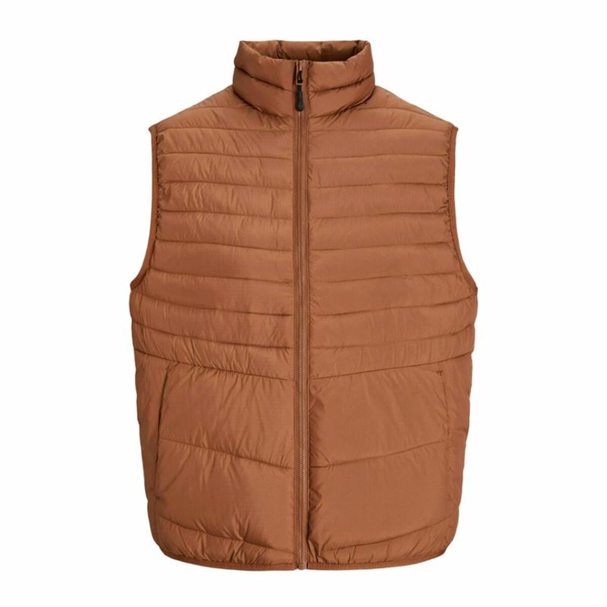 Gilet Sportivo da Uomo Jack & Jones Jjben Square Mocha Bisque Taglia:M