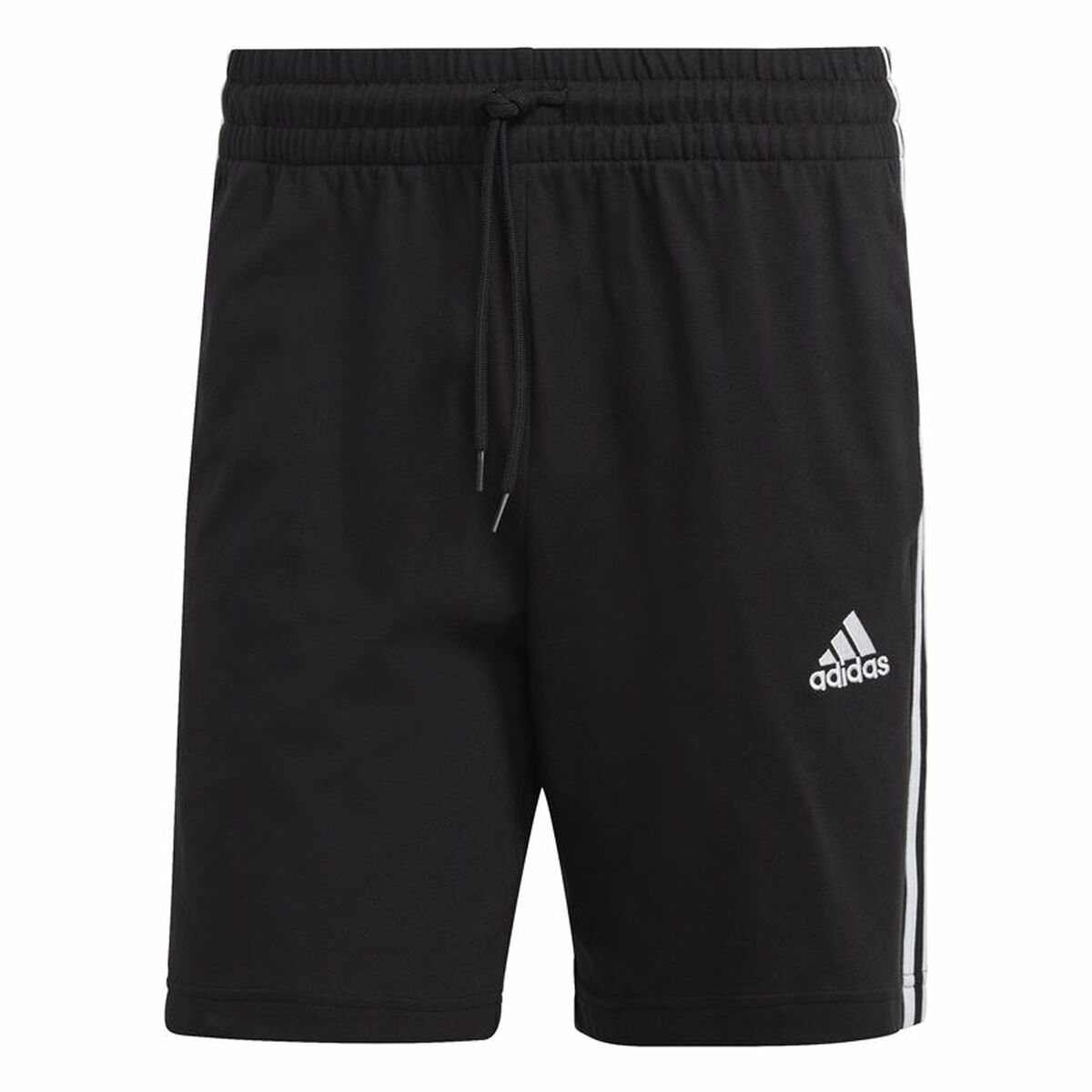 Pantaloncino Sportivo Adidas 3S Sj 7 Sho Nero Taglia:XS