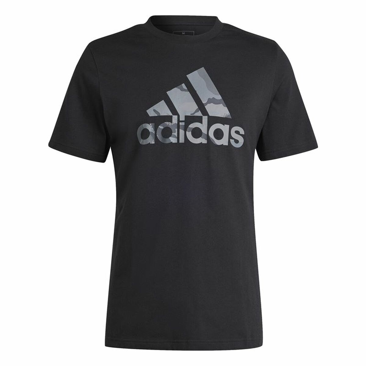 Maglia a Maniche Corte Uomo Adidas Camo G 1 Nero Taglia:XS