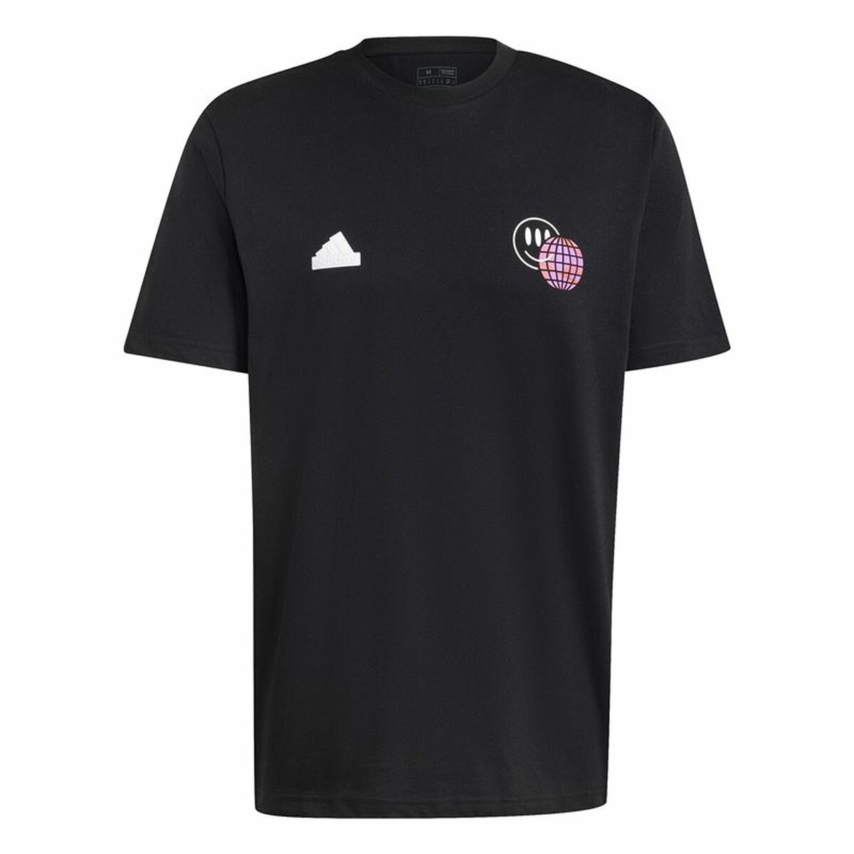 Maglia a Maniche Corte Uomo Adidas House Of Tiro Summer Graphic Nero Taglia:S