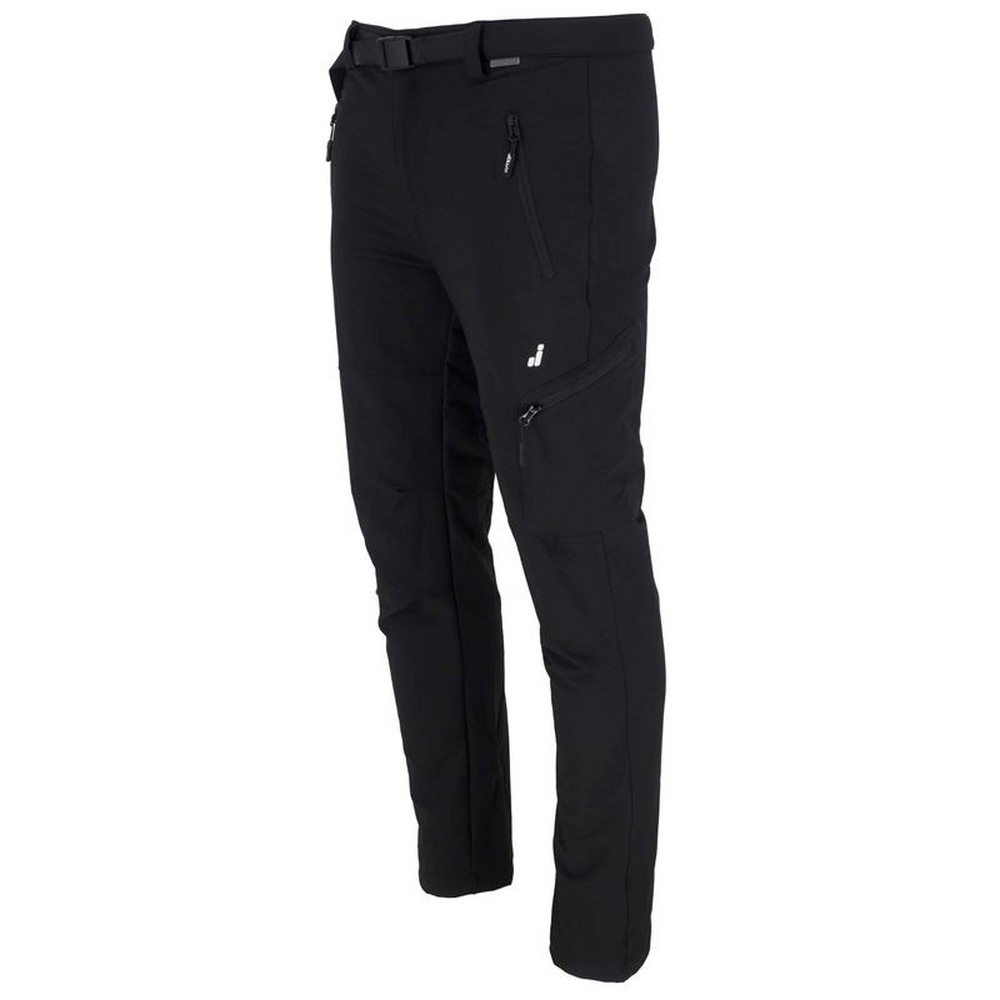 Pantalone Lungo Sportivo Joluvi Eiger Nero Uomo Taglia:L