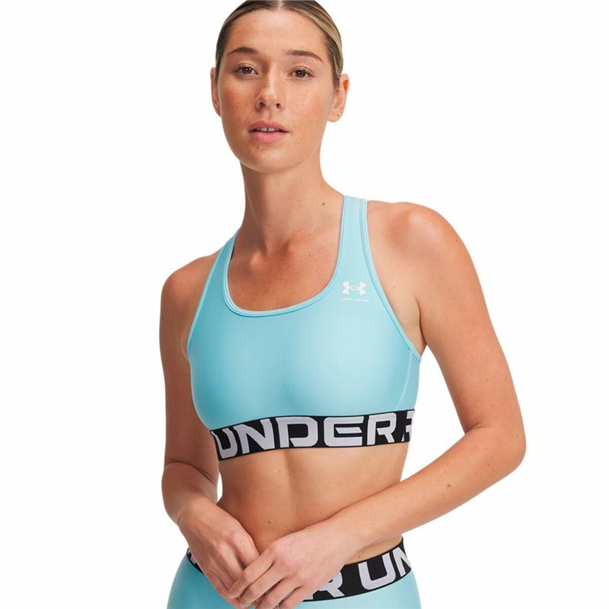 Reggiseno Sportivo Under Armour Hg Acqua Taglia:S